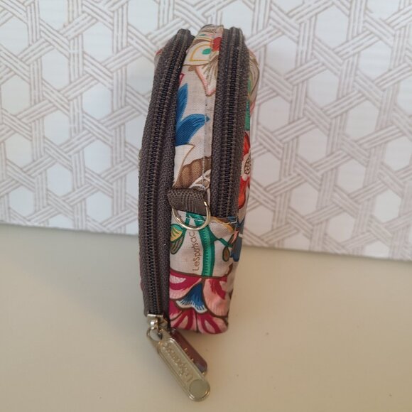 LESPORTSAC Mini Bag Wallet Phone Bag Floral EUC - NO STRAP - Picture 4 of 7